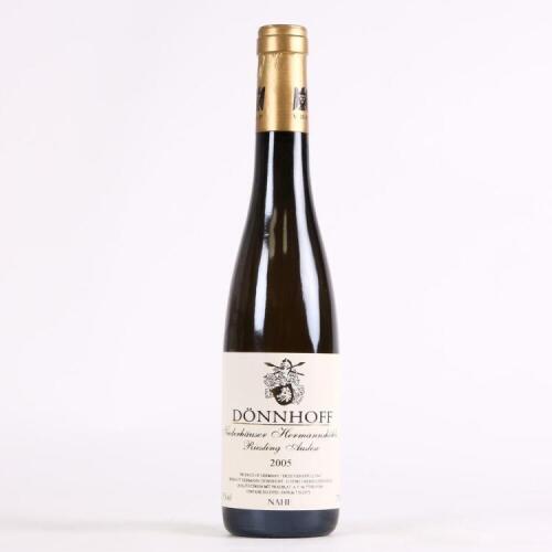 (1) 2005 Donnhoff Niederhauser Hermannshohle Riesling Auslese Goldkapsel 375ml, Nahe
