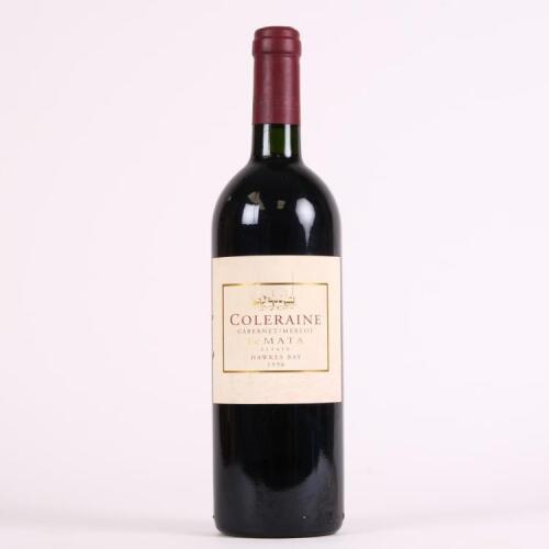 (1) 1996 Te Mata Estate Coleraine, Hawkes Bay