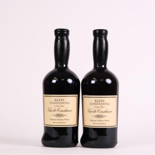 (2) 2005 Klein Constantia Vin de Constance 500ml, Constantia South Africa