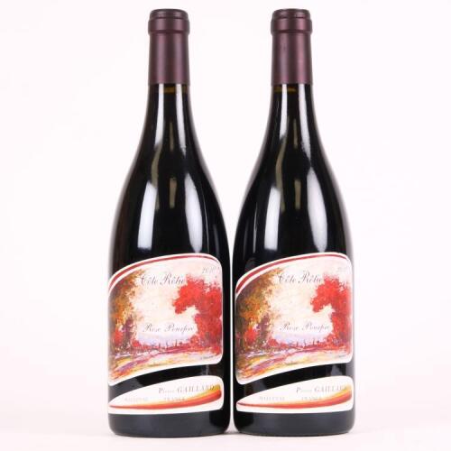 (2) 2010 Gaillard Rose Pourpre Cote Rotie