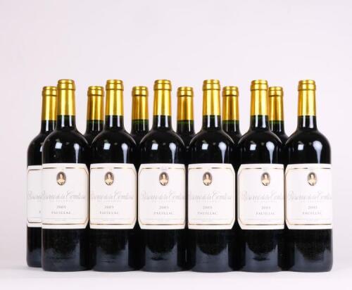 (12) 2005 Chateau Pichon Longueville Comtesse de Lalande Reserve de Comtesse, Pauillac