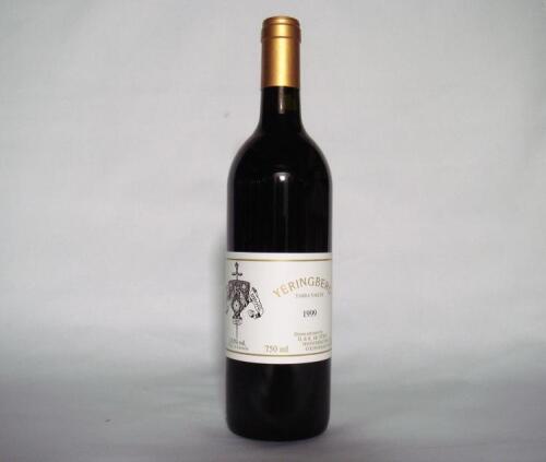 (1) 1999 Yeringberg Propiertary Red, Yarra VIC