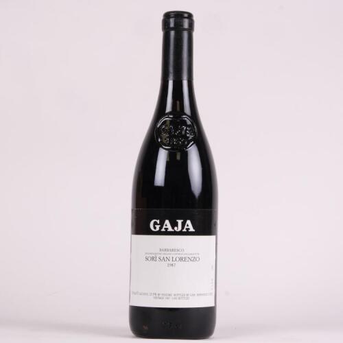 (1) 1987 Gaja Sori San Lorenzo, Barbaresco