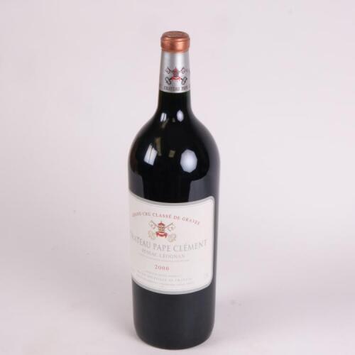 (1) 2000 Chateau Pape-Clement 1500ml, Pessac Leognan