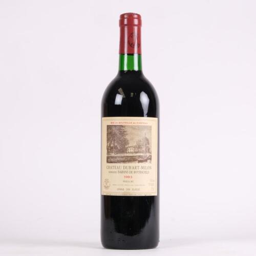 (1) 1983 Chateau Duhart Milon 4eme Cru Classe, Pauillac