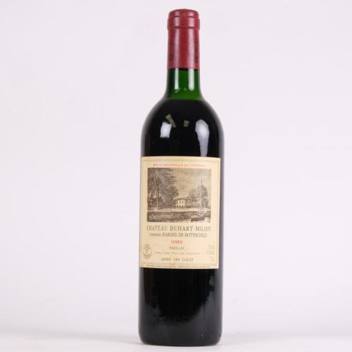 (1) 1985 Chateau Duhart Milon 4eme Cru Classe, Pauillac