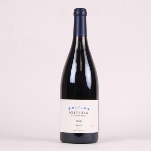 (1) 2018 Kusuda Syrah, Martinborough