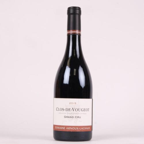(1) 2015 Domaine Arnoux Lachaux Clos de Vougeot Grand Cru, Cote de Nuits