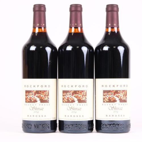 (3) 2014 Rockford Basket Press Shiraz, Barossa SA