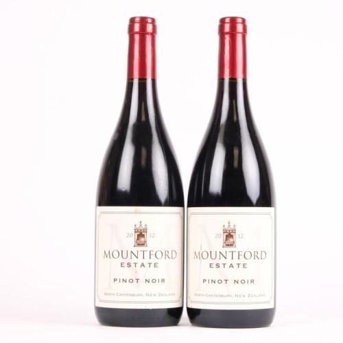 (2) 2012 Mountford Estate Pinot Noir, Waipara