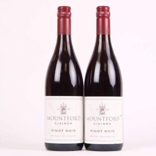 (2) 2008 Mountford Liaison Pinot Noir, Waipara