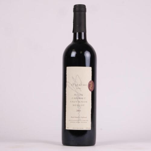 (1) 2000 St Jerome Matuka Cabernet Sauvignon/Merlot, Henderson