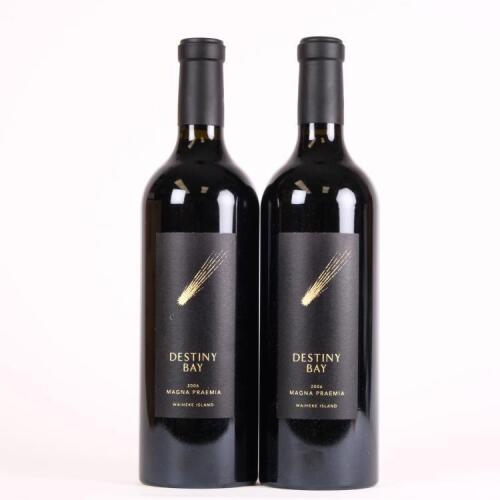 (2) 2006 Destiny Bay Magna Praemia, Waiheke