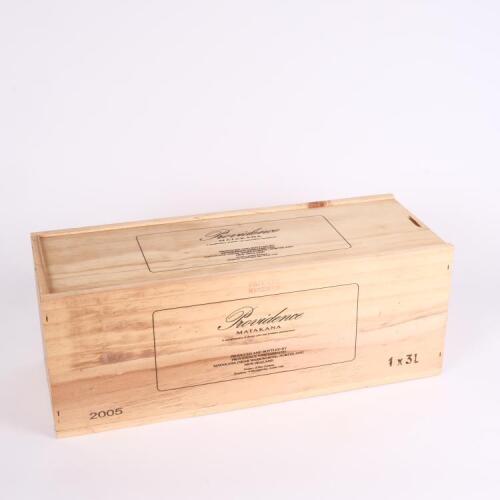 (1) 2005 Providence Private Reserve Merlot/Cabernet Franc/Malbec 3000ml, Matakana