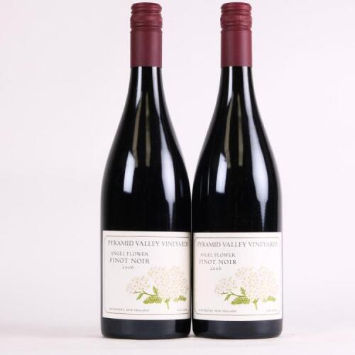 (2) 2006 Pyramid Valley Vineyards Angel Flower Pinot Noir, Waikari