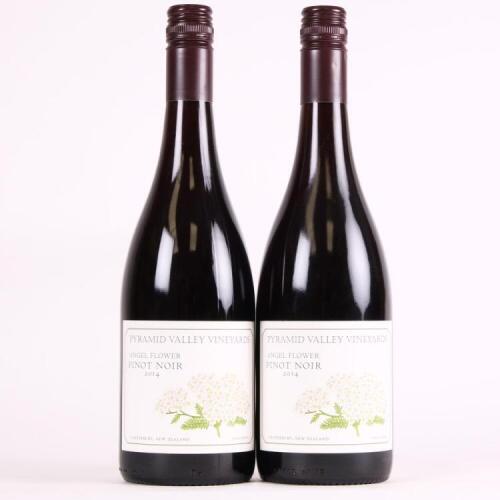 (2) 2014 Pyramid Valley Vineyards Angel Flower Pinot Noir, Waikari