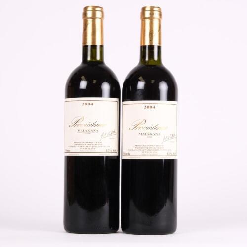 (2) 2004 Providence Syrah, Matakana