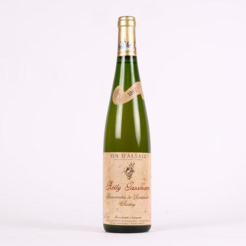 (1) 1997 Rolly Gassmann Riesling Pflaenzerreben de Rorschwhihr