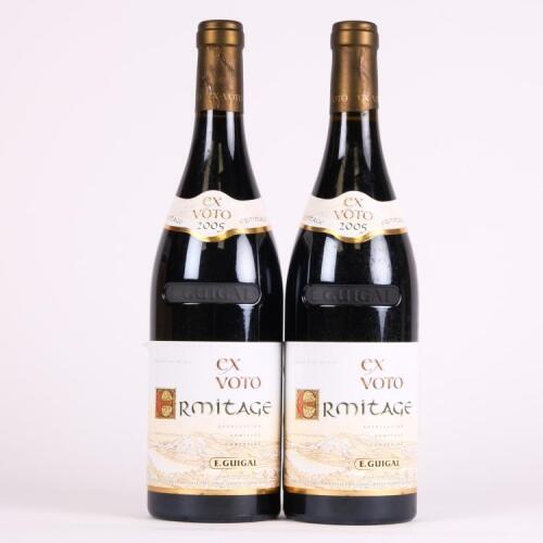(2) 2005 E. Guigal Ex-Voto Ermitage