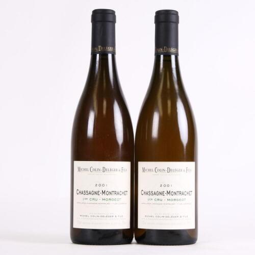 (2) 2001 Michel Colin-Deleger et Fils Chassagne-Montrachet Morgeot 1er Cru, Cote de Nuits
