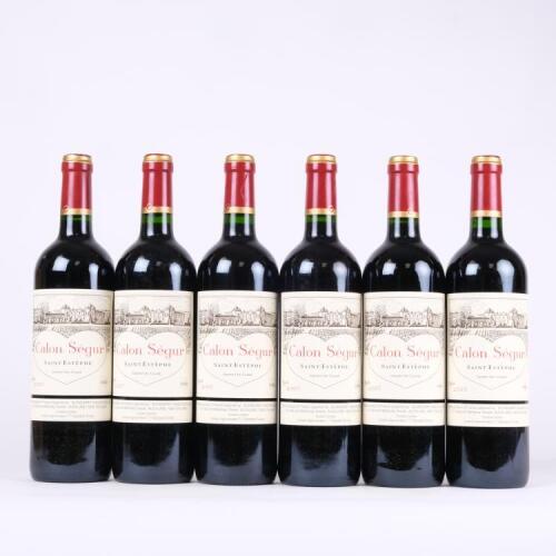 (6) 2007 Chateau Calon Segur 3eme Cru Classe, St Estephe
