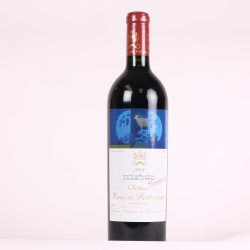 (1) 2008 Chateau Mouton Rothschild 1er Cru Classe, Pauillac
