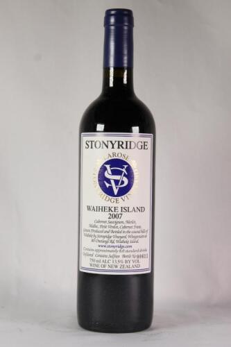 (1) 2007 Stonyridge Larose, Waiheke