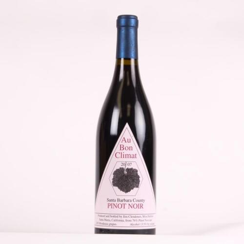 (1) 2007 Au Bon Climat Pinot Noir, Santa Barbara USA