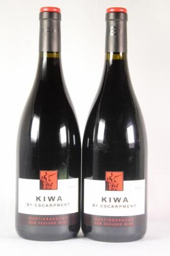 (2) 2011 Escarpment Kiwa Pinot Noir, Martinborough