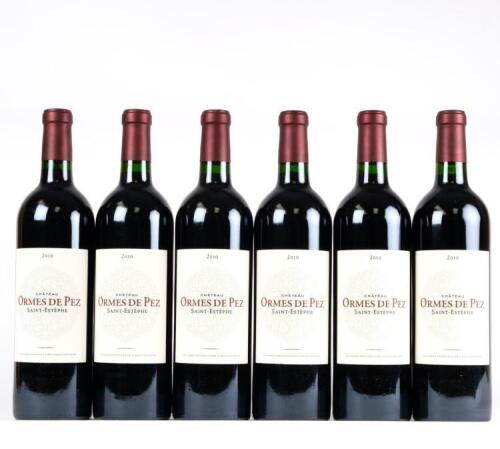 (6) 2010 Chateau Ormes de Pez, St Estephe