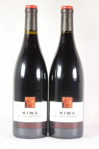 (2) 2009 Escarpment Kiwa Pinot Noir, Martinborough