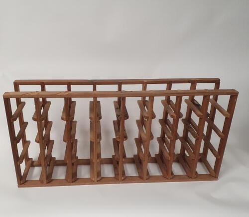 (1) 32 Bottle Wine Rack