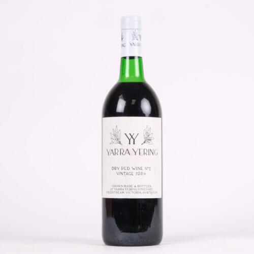 (1) 1984 Yarra Yering Dry Red No. 1, Yarra VIC