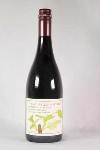 (1) 2008 Pyramid Valley Calvert Pinot Noir, Central Otago