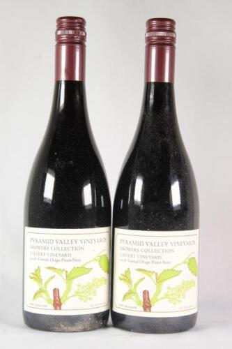 (2) 2008 Pyramid Valley Calvert Pinot Noir, Central Otago