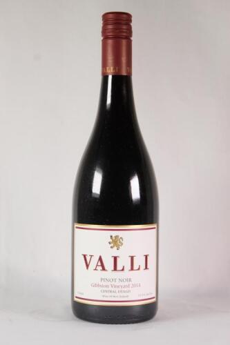 (1) 2014 Valli Pinot Noir, Gibbston Valley