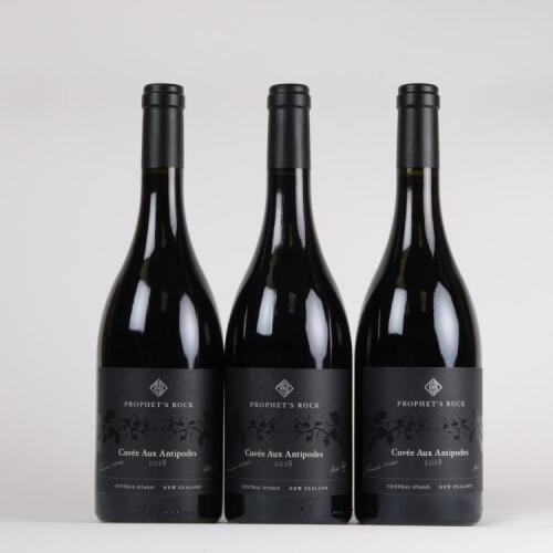 (3) 2018 Prophets Rock Cuvee Aux Antipodes Pinot Noir, Bendigo