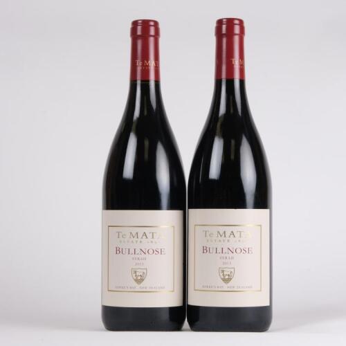 (2) 2013 Te Mata Estate Bullnose, Hawkes Bay