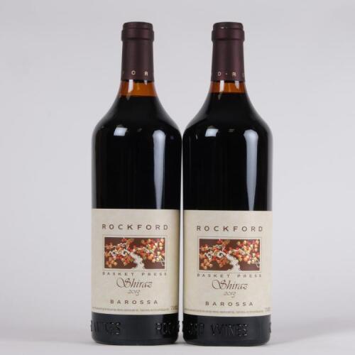 (2) 2013 Rockford Basket Press Shiraz, Barossa SA