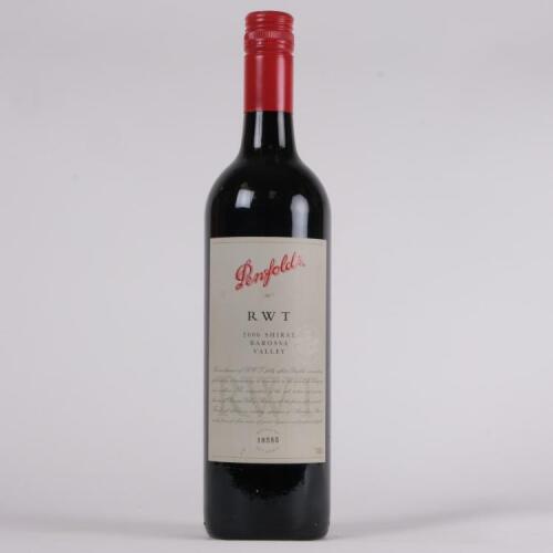 (1) 2006 Penfolds RWT Shiraz, Barossa SA