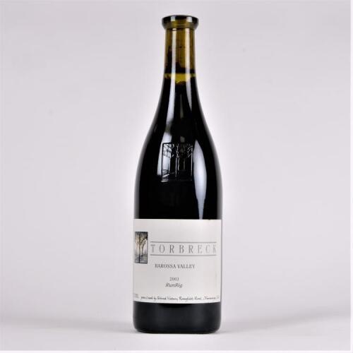 (1) 2003 Torbreck RunRig Shiraz, Barossa SA