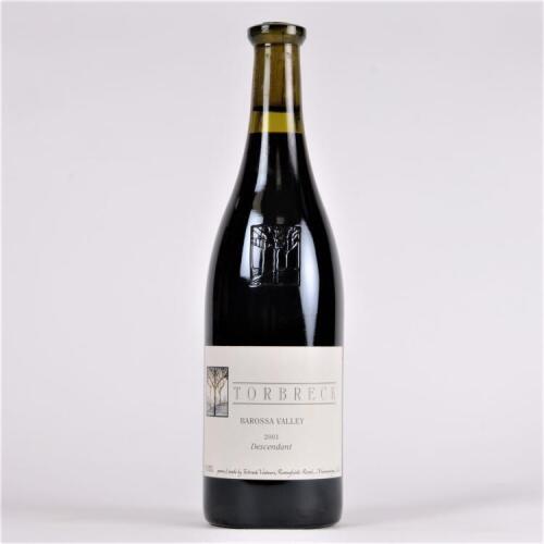 (1) 2001 Torbreck The Descendant Shiraz, Barossa SA