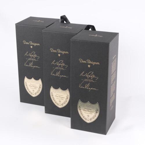 (3) 2008 Dom Perignon Chef de Cave Legacy Edition