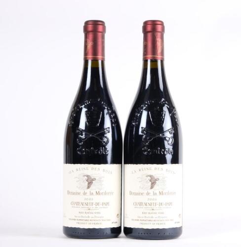 (2) 2003 Domaine de la Mordoree Chateauneuf du Pape La Reine des Bois