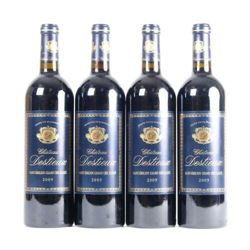 (4) 2009 Chateau Destieux, St Emilion