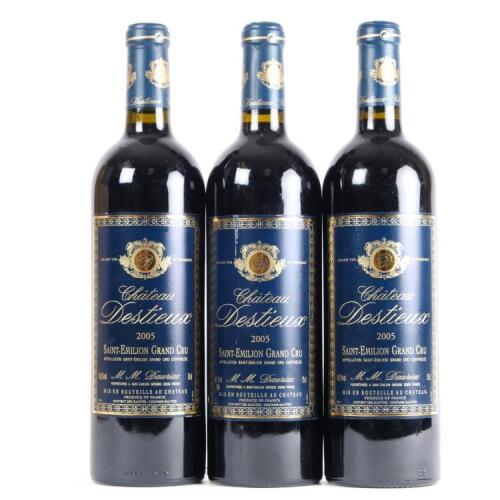 (3) 2005 Chateau Destieux, St Emilion