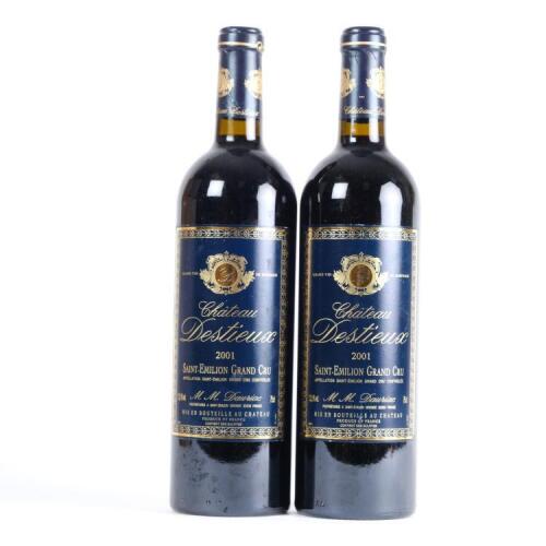 (2) 2001 Chateau Destieux, St Emilion