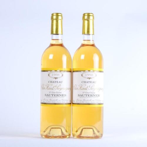 (2) 1998 Clos Haut Peyraguey