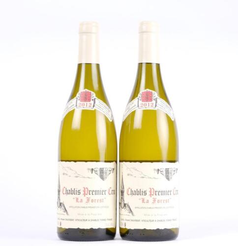 (2) 2012 Domaine Vincent Dauvissat La Forest 1er Cru, Chablis