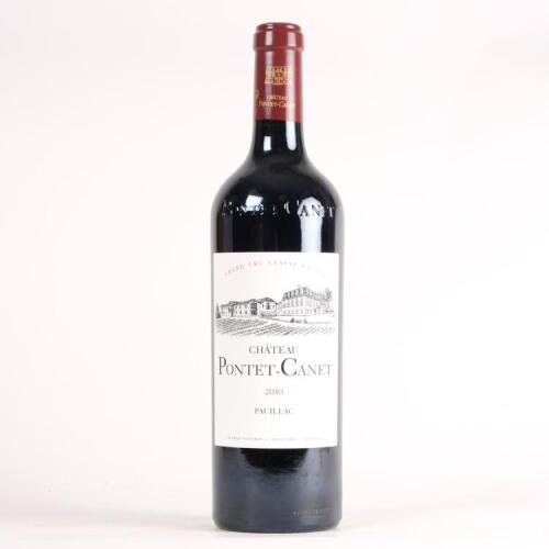 (1) 2010 Chateau Pontet Canet 5eme Cru Classe, Pauillac